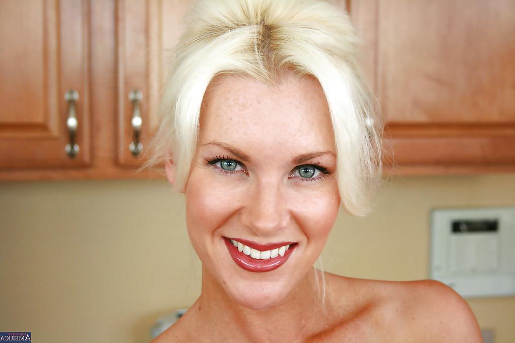 16P Undressing session reveals milf blonde teacher Brandi Edwards