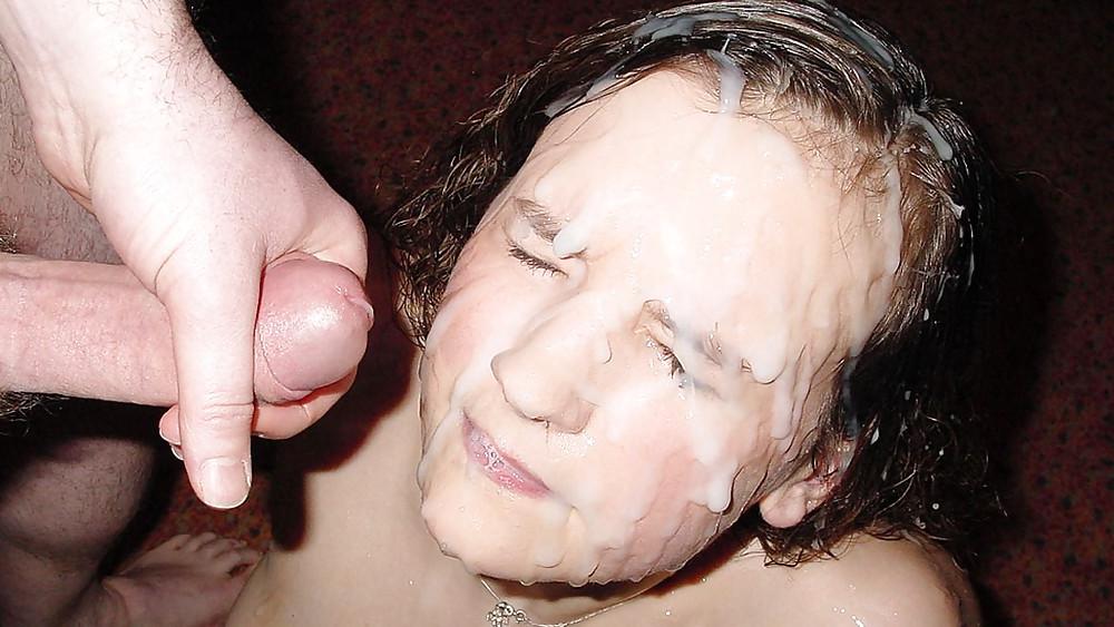 25P Moshe Loves Cum Decorated Faces
