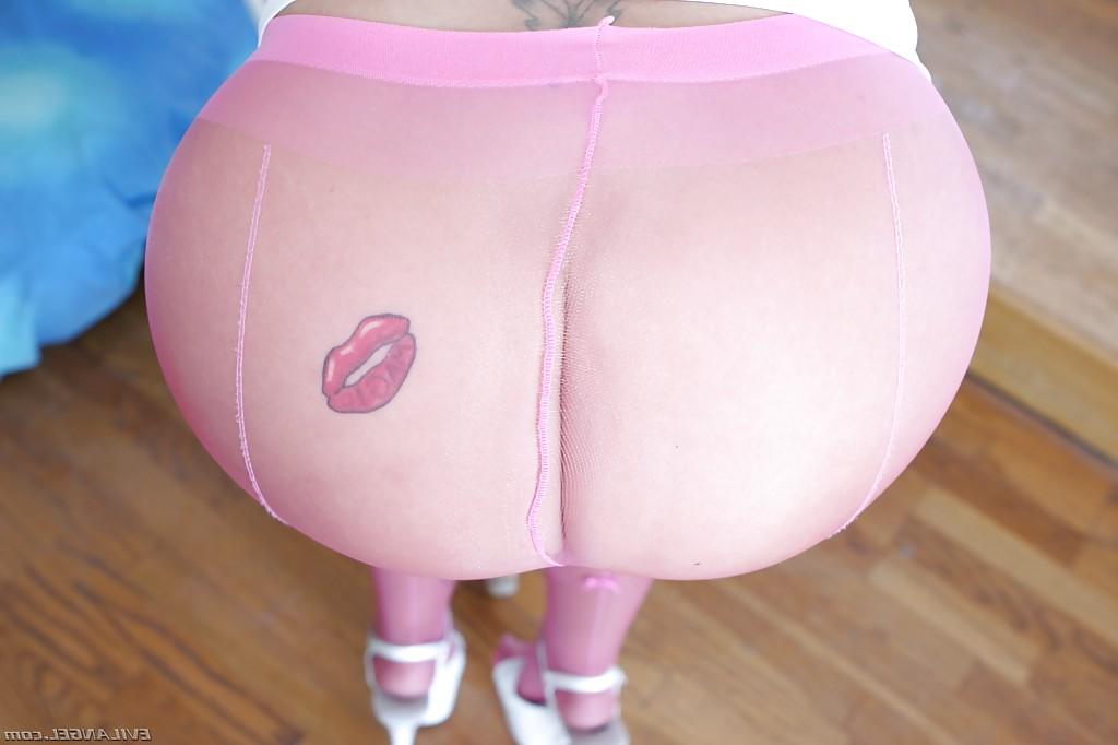 16P Lascivious MILF with hot ass stripping and toying her love holes