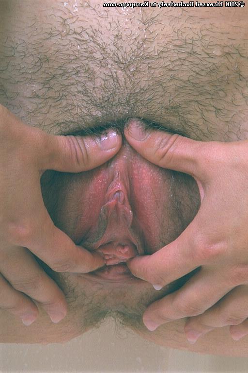 16P Elisa is just taking a shower and showing her hairy pussy here