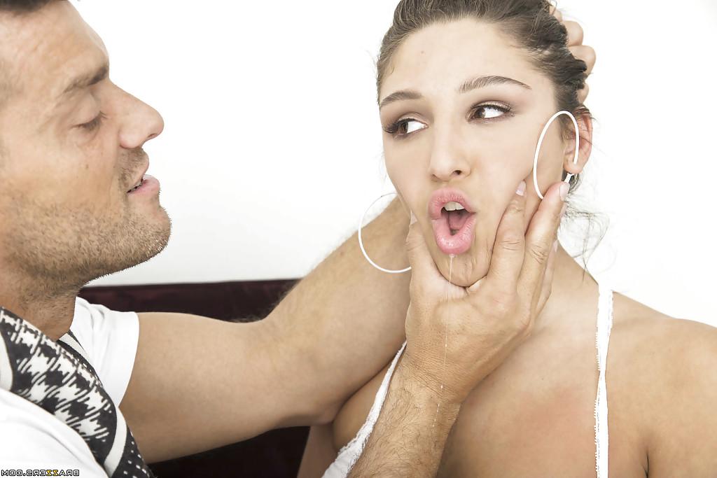 15P Huge meat shaft pokes and jizzes delicious young babe Abella Danger