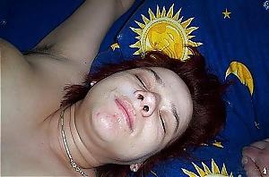 25P Ins gesicht gespritzt