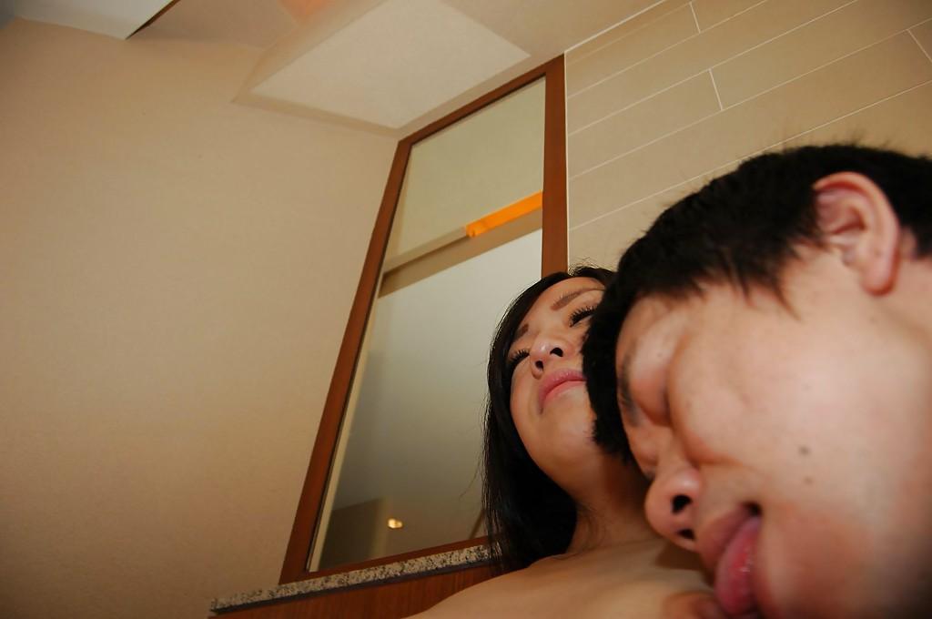 16P Asian cutie Airi Kawaguchi has some cock sucking and pussy fingering fun