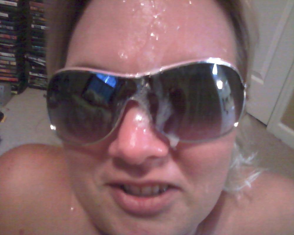 23P Cum facial and tits