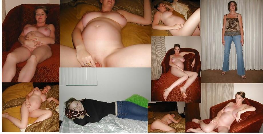 21P Pregnant Amateurs - Dressed & Undressed 3