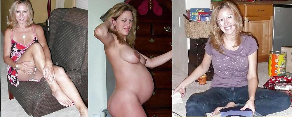21P Pregnant Amateurs - Dressed & Undressed 3