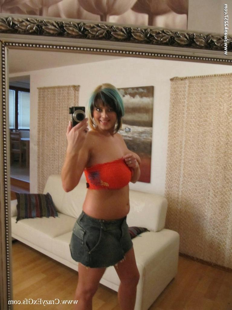 16P Chubby girlfriend Lola Stone stripping and showing off her massive jugs