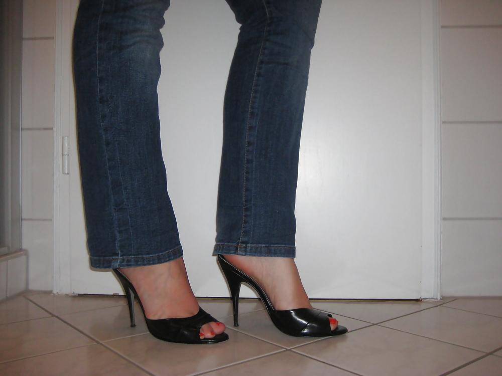 20P Jules new High-Heels! Cum on them and post!