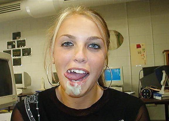 16P Facial sluts