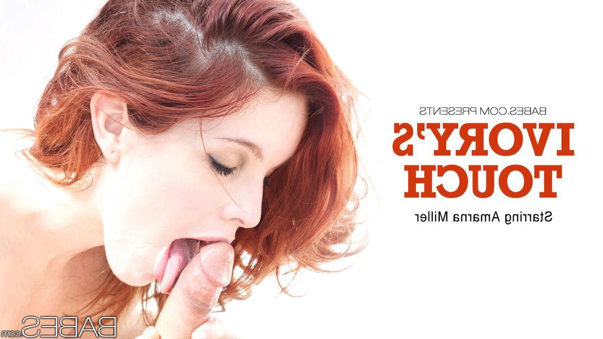 14P Redhead Amarna Miller having bald cunt ate before BJ in hardcore sex action