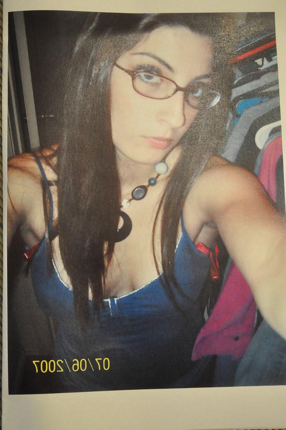 4P Cum on sexy nerd