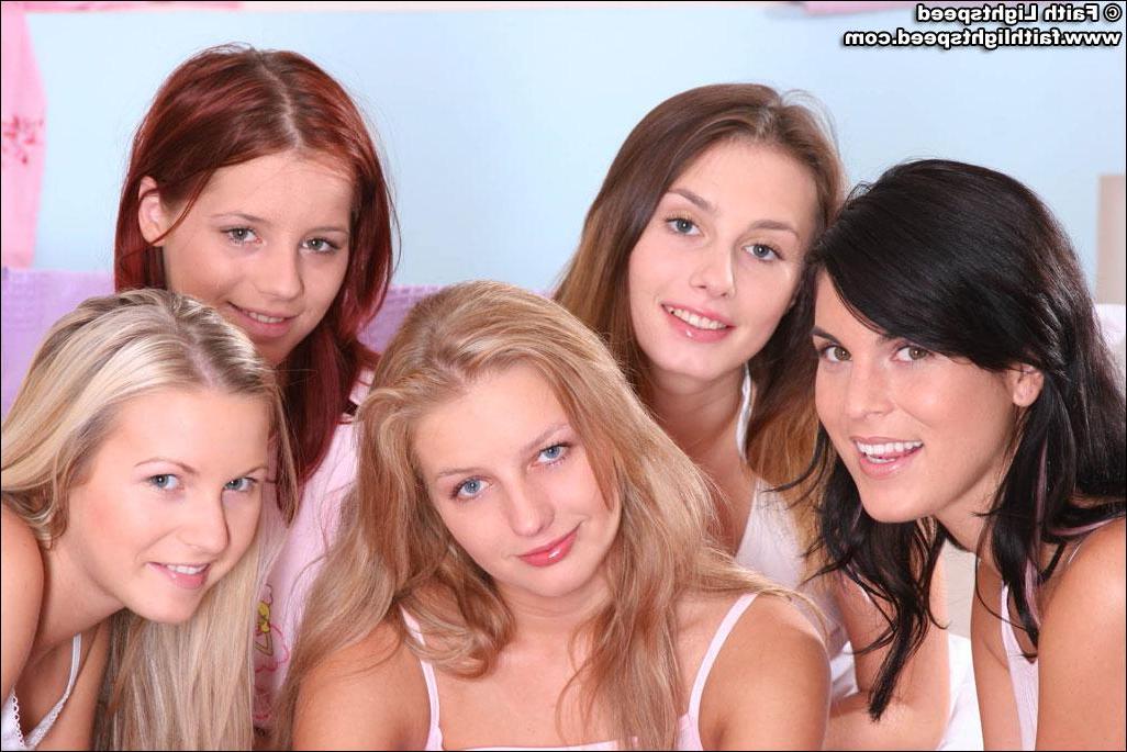 20P Lesbian teen girls licking nipples