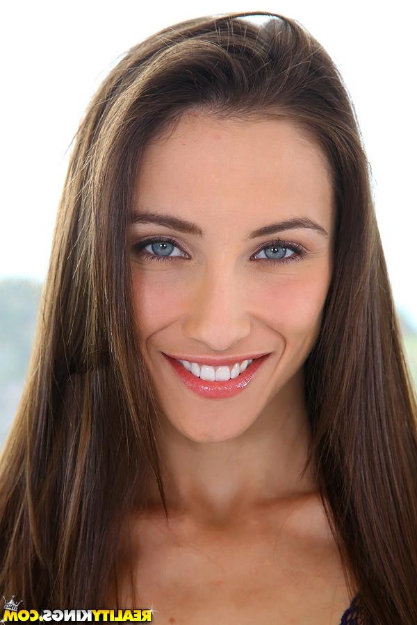 16P Awesome lingerie makes face of cute babe Celeste Star look even better