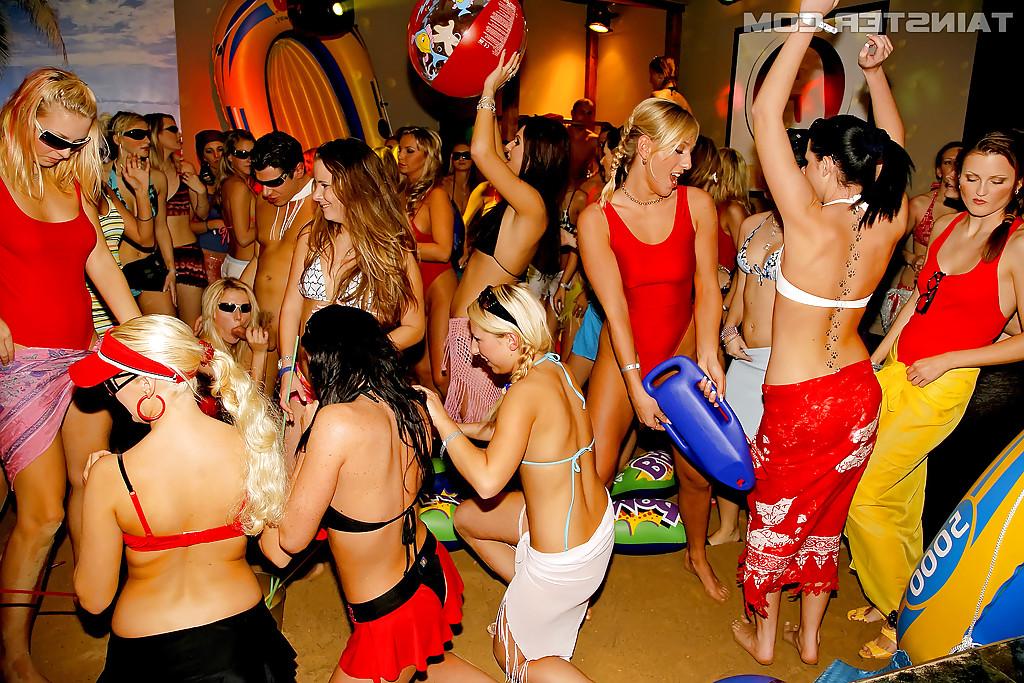 16P Stupendous babes in bikinis getting pounded hardcore at the wild party