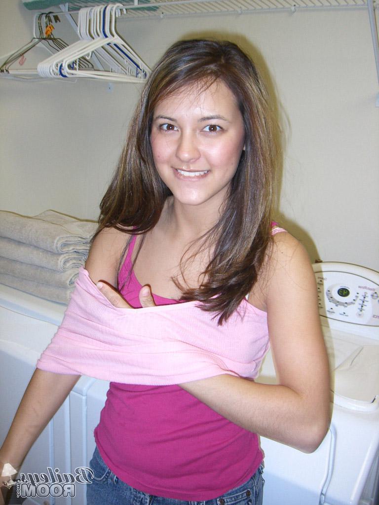 15P Pictures of Bailey's Room fooling around on laundry day
