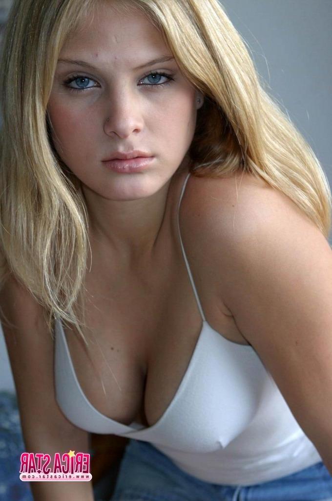 15P Pictures of teen Erica Star waiting for you to jizz on her face