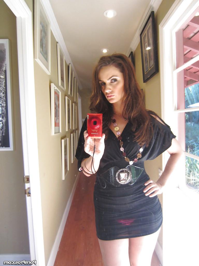 16P Slutty girlfriend with tiny tits Lily Carter pulls up her skirt