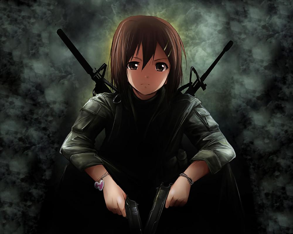9P Hot Anime Girls with Guns