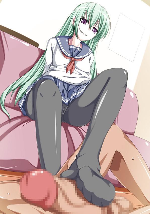 25P Who Likes Japanese Footjobs? (Anime)