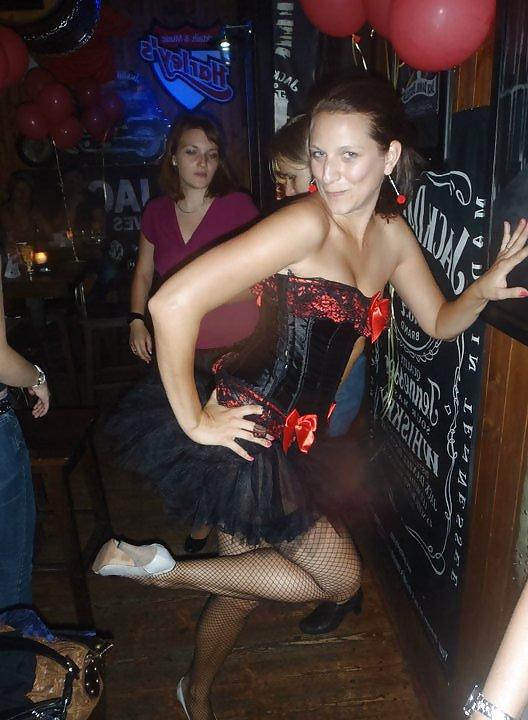 25P Hot:  Girls Get Groped and Exposed In Bar