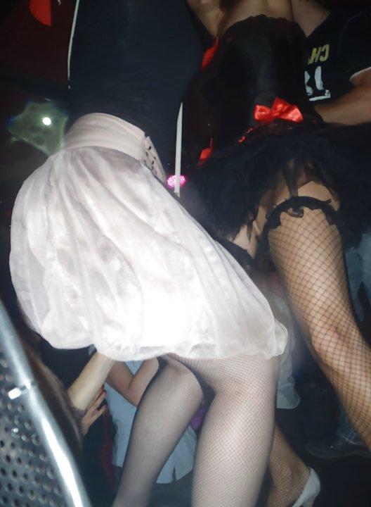 25P Hot:  Girls Get Groped and Exposed In Bar