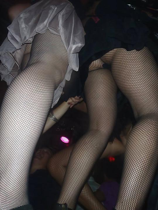 25P Hot:  Girls Get Groped and Exposed In Bar