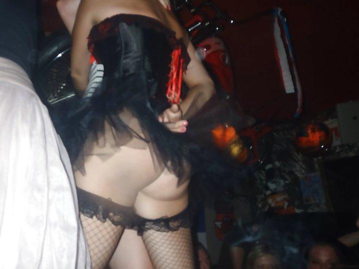 25P Hot:  Girls Get Groped and Exposed In Bar