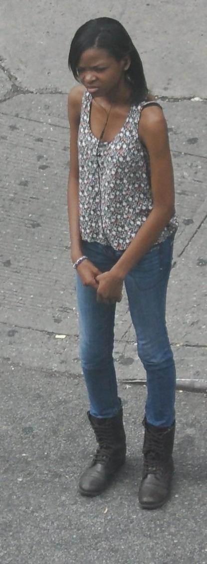 15P Harlem Girls in the Heat 268 New York Biker Nipple
