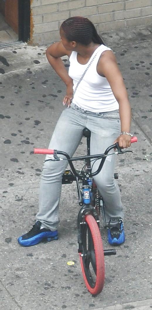 15P Harlem Girls in the Heat 268 New York Biker Nipple