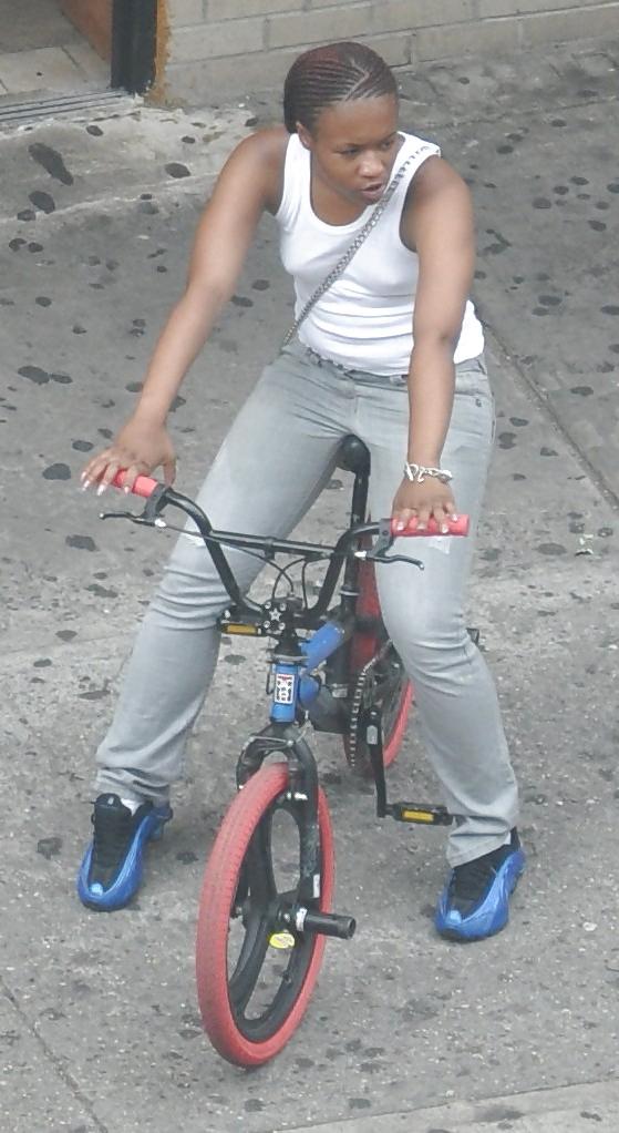 15P Harlem Girls in the Heat 268 New York Biker Nipple