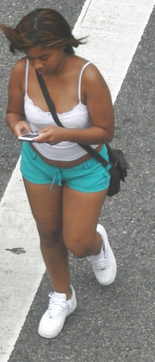 15P Harlem Girls in the Heat 268 New York Biker Nipple
