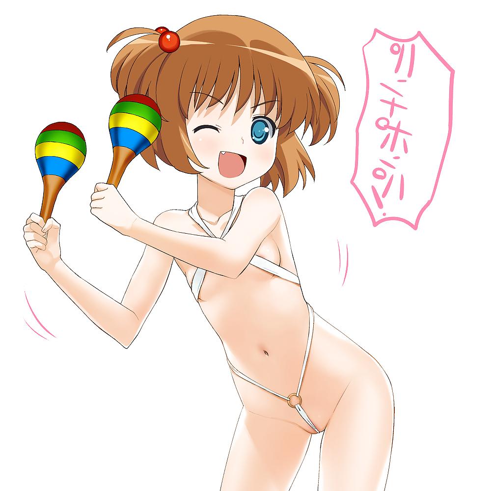 25P Anime Sling Bikinis