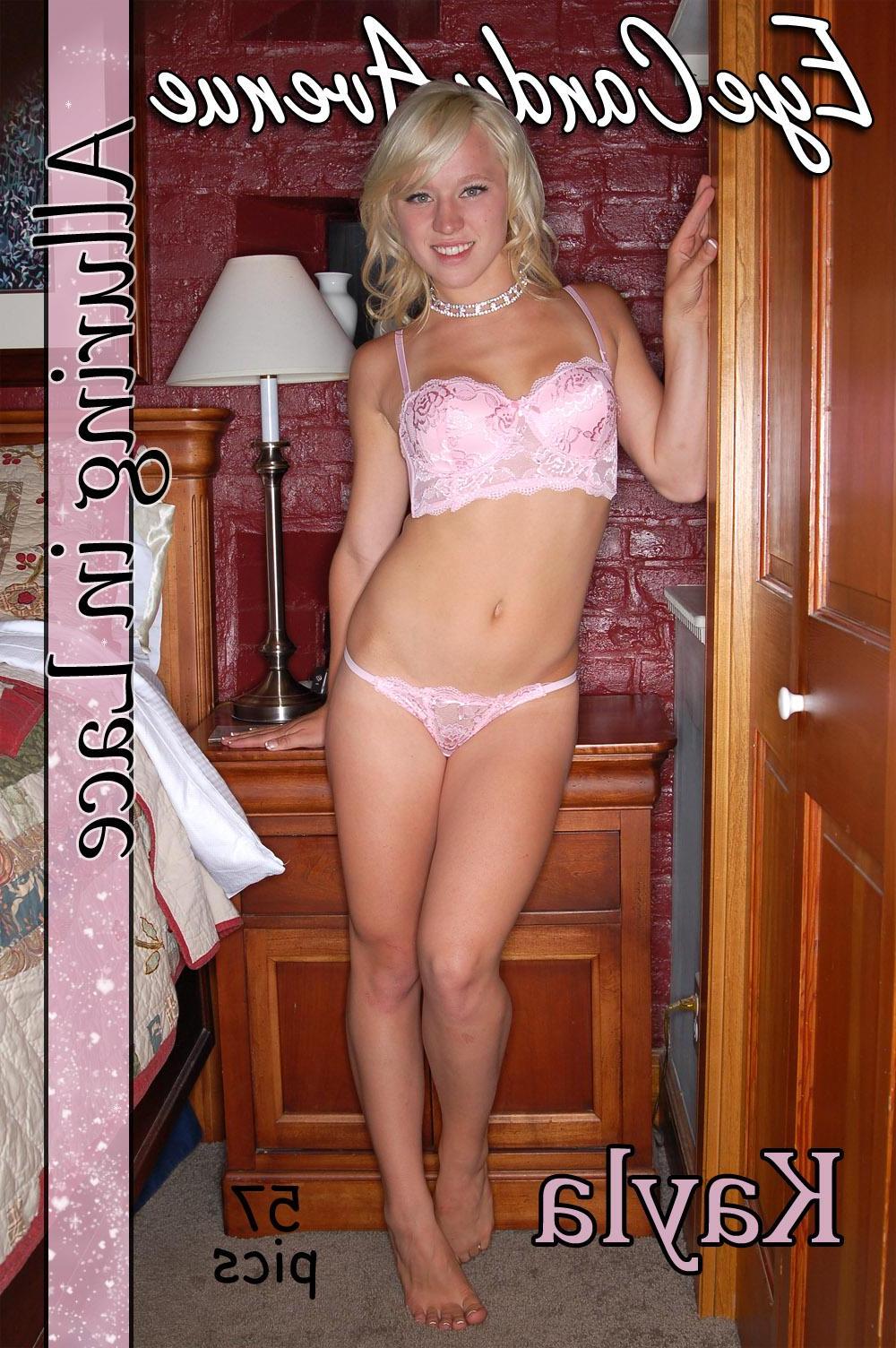 16P Blonde teen Kayla gets naked and naughty and just for you