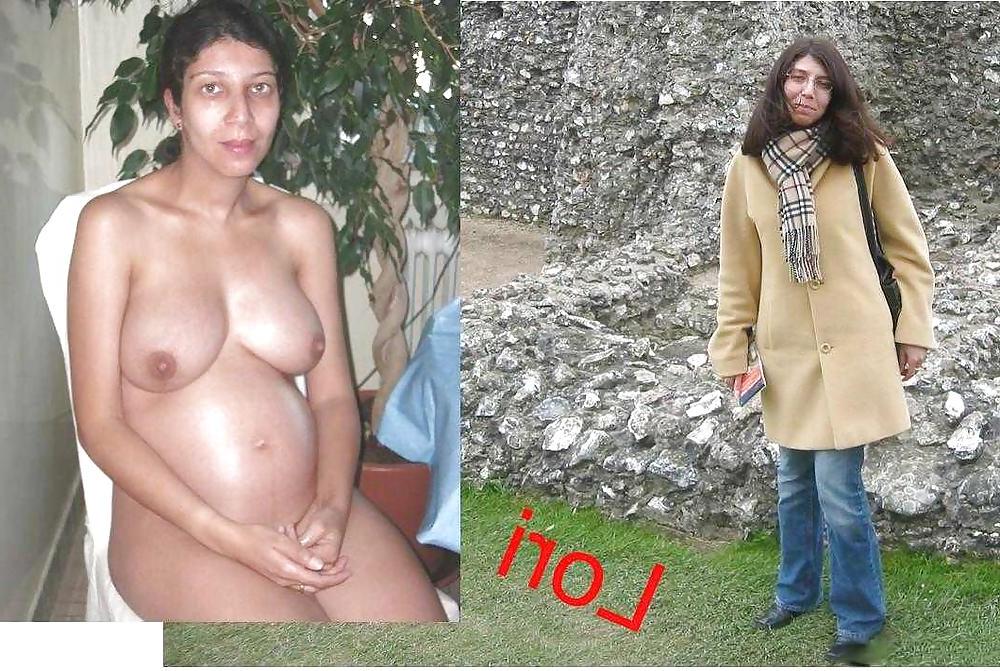 24P Dressed undressed Pregnant 