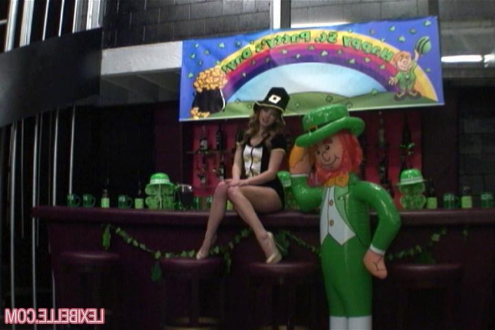 15P Lexi Belle wants to party with you on St. Patrick's Day