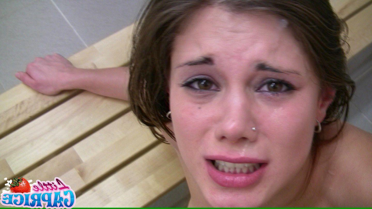 15P Pictures of Little Caprice getting fucked in the locker room