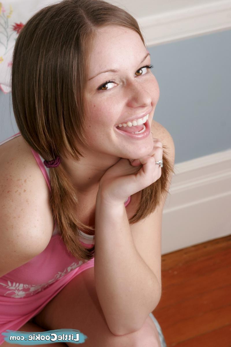 15P Little surfer girl Cookie is ready to hit the beach and get naked