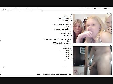 5P CFNM 5 Swedish girls watching me