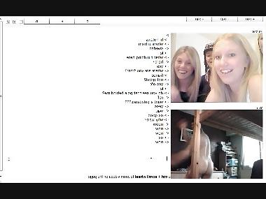 5P CFNM 5 Swedish girls watching me