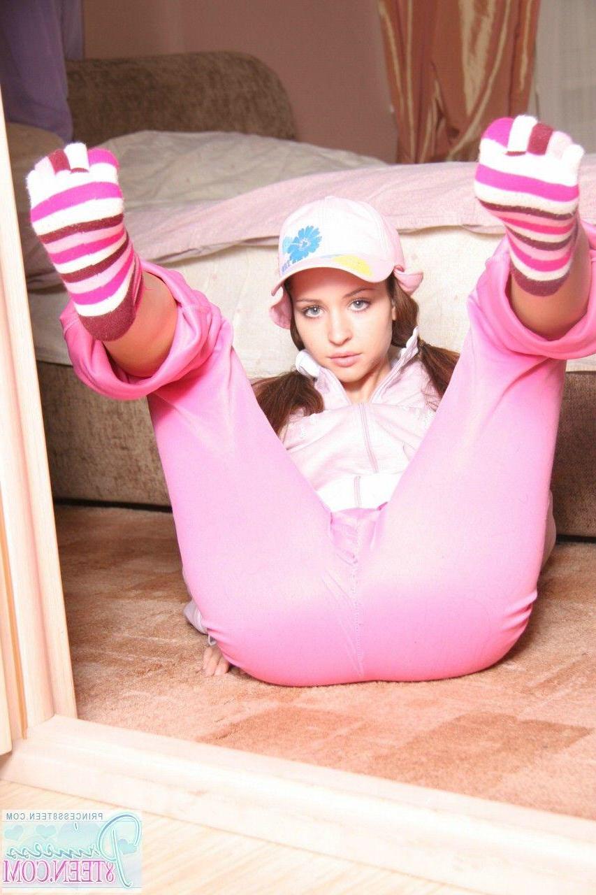 15P Pictures of teen porn girl Princess 8Teen teasing in striped socks