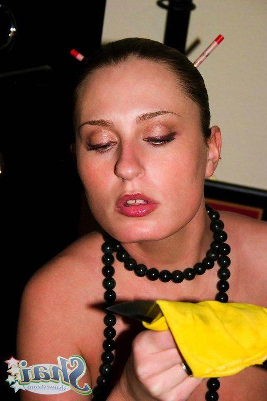 20P Pictures of teen girl Shai West being a hot samurai warrior