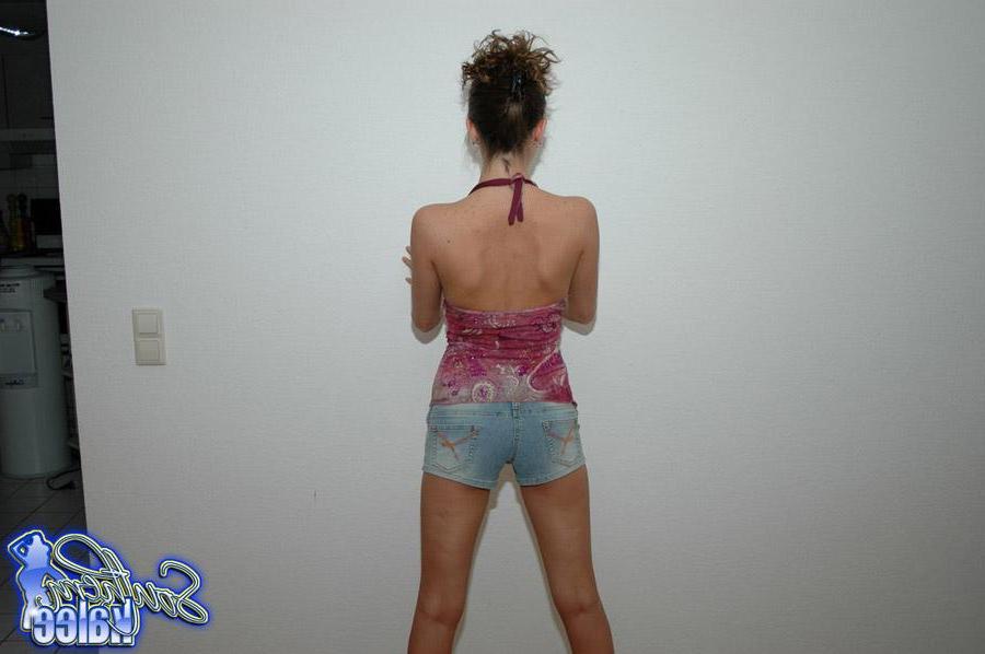 20P Pictures of teen porn girl Southern Kalee showing off round boobs