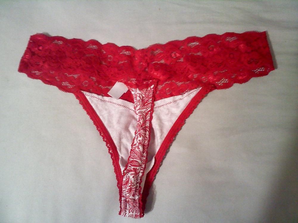 8P Thongs I took from a friend of mine Moms room