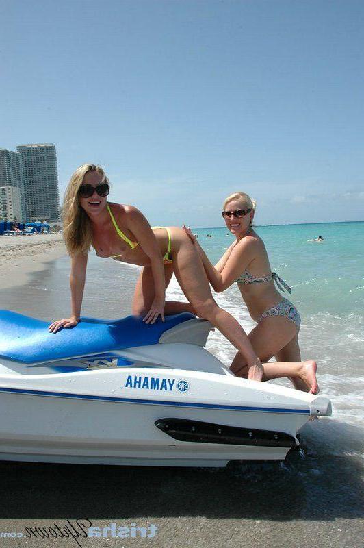 20P Pictures of Trisha Uptown having some wet fun with her girlfriend