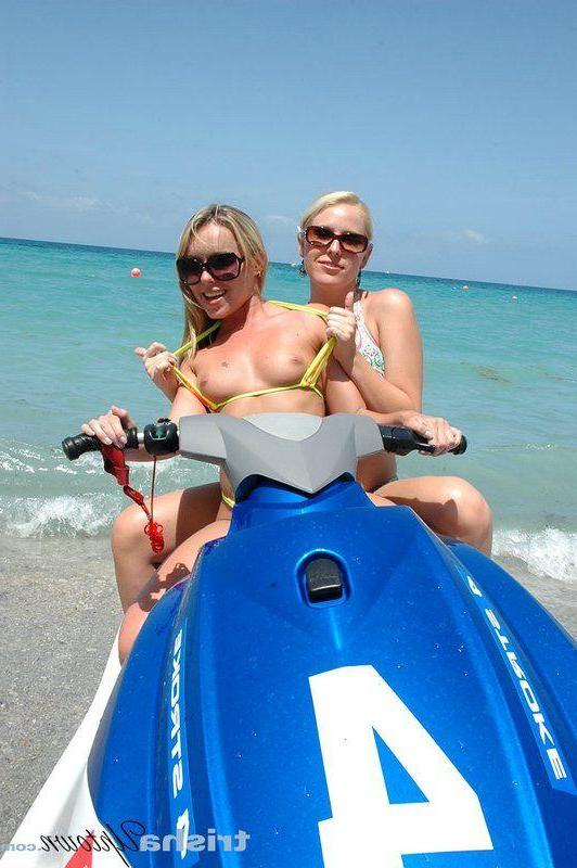 20P Pictures of Trisha Uptown having some wet fun with her girlfriend