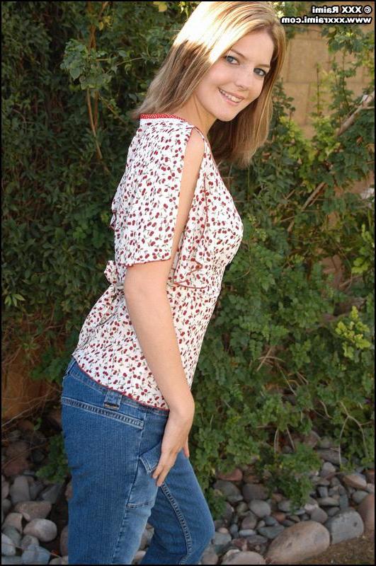 20P Pictures of teen girl XXX Raimi stripping in the back yard