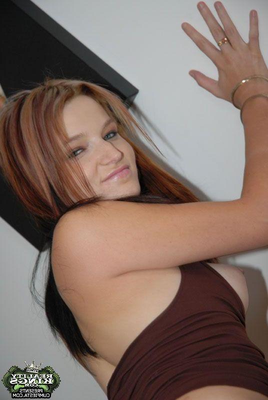 20P Pictures of a hot redhead getting fucked