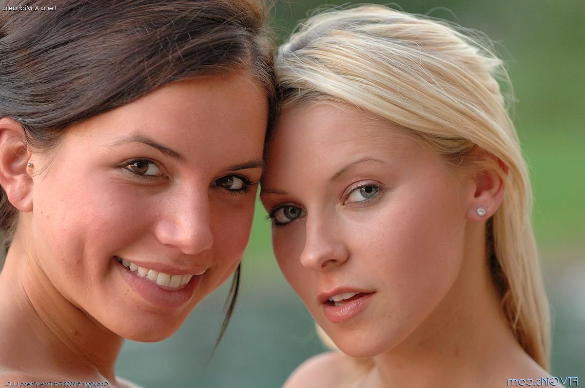 20P Pictures of two teen girls going at it like wild