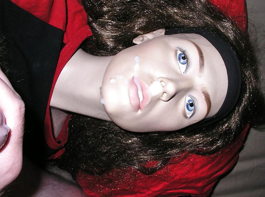 7P Cum on  my doll 3
