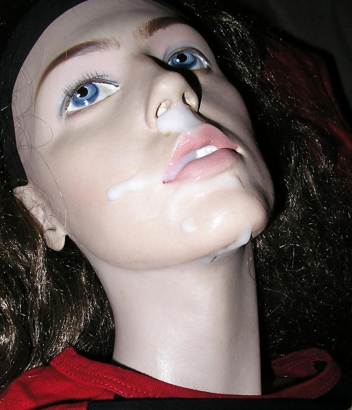 7P Cum on  my doll 3